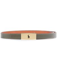 Polo Ralph Lauren - Polo Id Leather Belt - Lyst