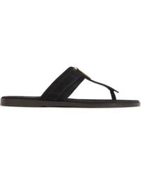 Tom Ford - Sandali Slides Con Placca Logo - Lyst