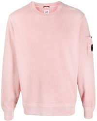 C.P. Company - Lens Pocket Detail Sweatshirt Pink - Lyst