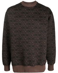 Moschino - Logo-print Sweater - Lyst