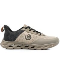 Bugatti - Perforated Panelled Sneakers - Lyst