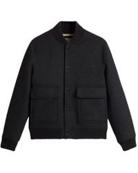 Woolrich - Bomberjacke Mit Tasche - Lyst