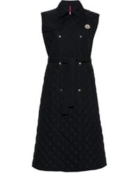 Moncler - Padded Quilted Trench Coat - Lyst