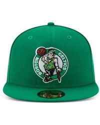 KTZ - Boston Celtics Team Color 59Fifty Fitted Cap - Lyst