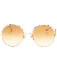 Chloé - Round-Frame Sunglasses - Lyst