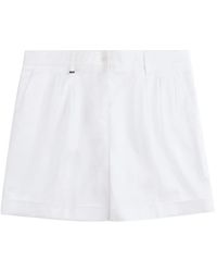 Fay - Pleated Shorts - Lyst