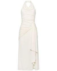 Cinq À Sept - Kaia Ruched Draped Dress - Lyst