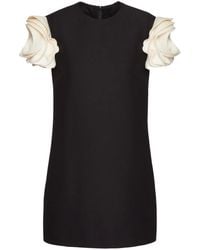 Valentino Garavani - Crepe Couture Minidress - Lyst