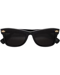 Marni - Lunettes De Soleil Carrées À Plaque Logo - Lyst
