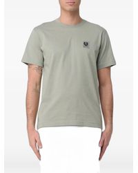 Belstaff - Logo-Patch T-Shirt - Lyst