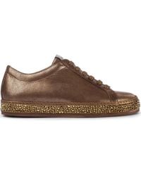 Le Silla - Andrea Crystal-Embellished Sole Sneakers - Lyst