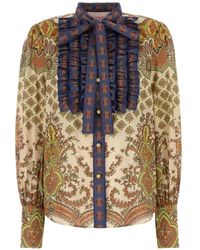 Valentino Garavani - Medaglioni Voyage Imaginaire Paisley-Print Shirt - Lyst