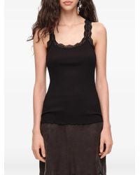 Bimba Y Lola - Ribbed Top With Straps - Lyst