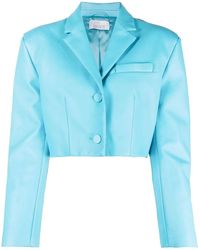 GIUSEPPE DI MORABITO - Blazer Crop À Simple Boutonnage - Lyst