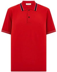 Ferragamo - Short-Sleeve Polo Shirt - Lyst