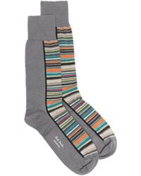 Paul Smith - Half Signature Socks - Lyst