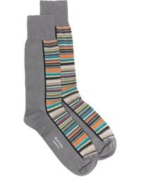 Paul Smith - Half Signature Socks - Lyst