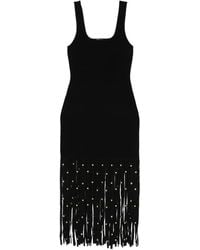 Jonathan Simkhai - Fringed Studded Dress - Lyst