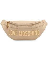 Love Moschino - Logo-Detail Buckle Belt Bag - Lyst