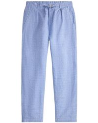 Polo Ralph Lauren - Pleated Linen Trousers - Lyst