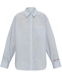 Samsøe & Samsøe - Salova Gestreepte Blouse Met Zak - Lyst