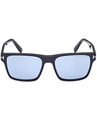 Tom Ford - Calder Square-Frame Sunglasses - Lyst