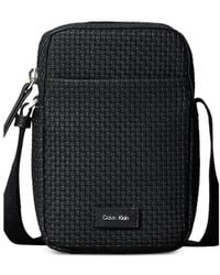 Calvin Klein - Messengertas Met Logopatch - Lyst