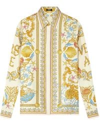 Versace - Underwater バロッコ シャツ - Lyst