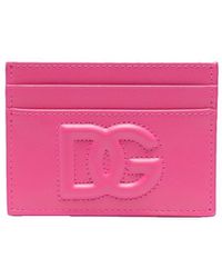 Dolce & Gabbana カードケース - ピンク