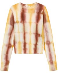 Lafayette 148 New York - Trui Met Ronde Hals En Tie-Dye Effect - Lyst