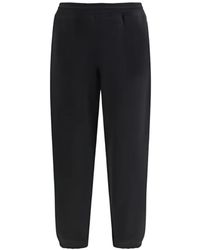 Burberry - Pantalones De Chándal Con Panel A Cuadros - Lyst