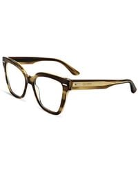 Calvin Klein - Lunettes De Vue Rayées À Monture Papillon - Lyst