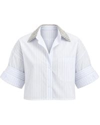 Twp - Camisa Next Ex A Rayas Diplomáticas - Lyst