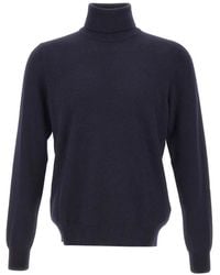 Gran Sasso - Ribbed Turtleneck Sweater - Lyst