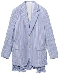 Comme des Garçons - Striped Blazer - Lyst