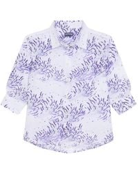 Vilebrequin - Print Linen Shirt - Lyst