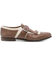 Church's - Kiltie-Fringe Buckle-Strap Loafers - Lyst