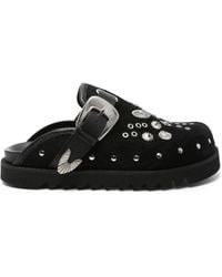 Toga Virilis - Eyelet Metal Sabot Loafer - Lyst