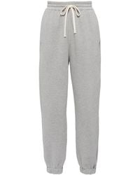 Miu Miu - Pantalon De Jogging À Logo Brodé - Lyst