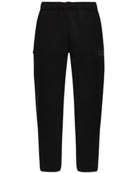 EA7 - Logo-Print Track Pants - Lyst