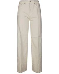 Dondup - Ruby Gioie Cuffed Jeans - Lyst