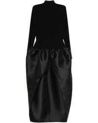 Atu Body Couture - High-Neck Gathered Dress - Lyst