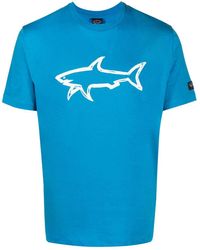 Paul & Shark - T-shirt à logo imprimé - Lyst