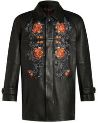 Etro - レザージャケット - Lyst