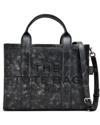 Marc Jacobs - Bolso The Medium Distressed Leather Tote - Lyst