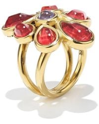 Goossens - Mini Cabochons Ring Mit Kristallen - Lyst