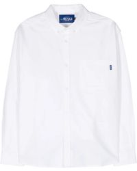AWAKE NY - Button-Down Collar Cotton Shirt - Lyst