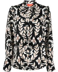 La DoubleJ - Ascot フローラル シルクシャツ - Lyst