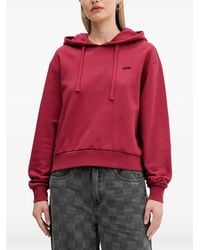 Vans - Logo-Embroidered Hoodie - Lyst