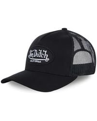 Von Dutch - Logo-Patch Mesh-Panel Cap - Lyst